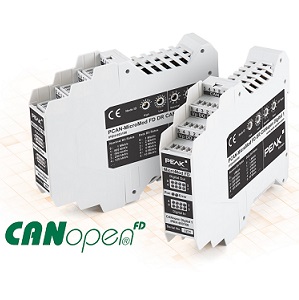 I/O with CANopen and CANopen FD for industrial use