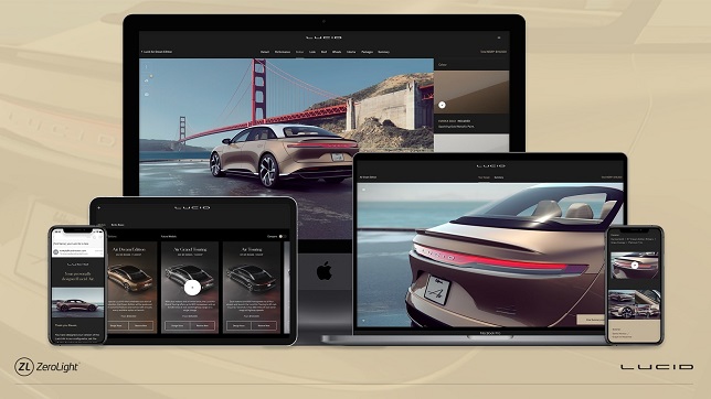 Lucid Motors partners with ZeroLight to reshape the luxury automotive purchase experience