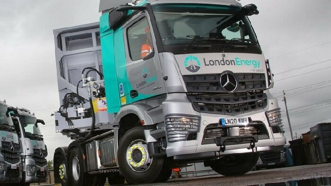The new Mercedes-Benz Arocs in London – with a focus on safety