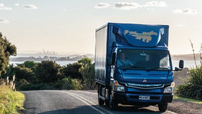 Reliable on five continents: FUSO eCanter travels the world to promote all-electric urban delivery