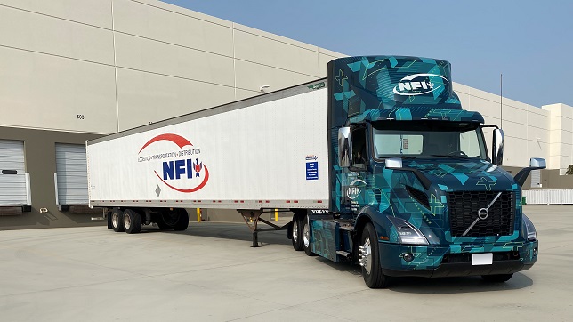 NFI begins piloting Volvo VNR Electric heavy-duty trucks in Southern California