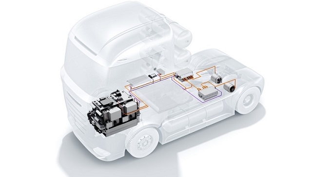 Bosch developing hydrogen fuel-cell powertrain