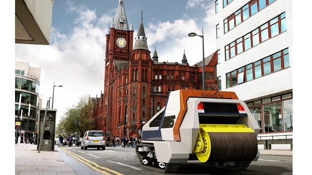 In the UK, researchers push on with efforts to develop autonomous vehicles that repair potholes