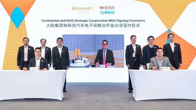 SAIC-owned DIAS, Continental AG to team up on intelligent braking system