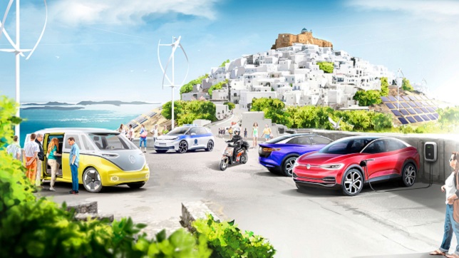 Volkswagen Group and Greece to create model island for climate-neutral mobility