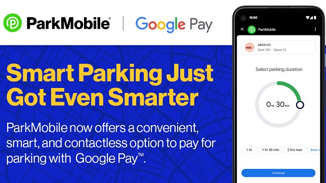 ParkMobile to provide more contactless parking payment options through Google Pay