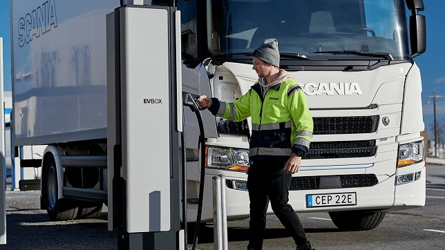 Scania partners with ENGIE and EVBox for charging solutions