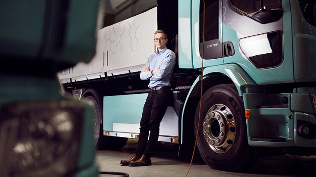 Using data to optimize batteries for electric truck