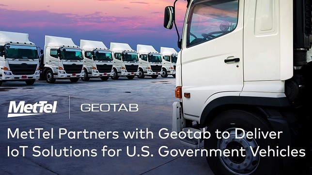 MetTel Expands to Deliver Geotab IoT Solutions for U.S. Government Vehicles