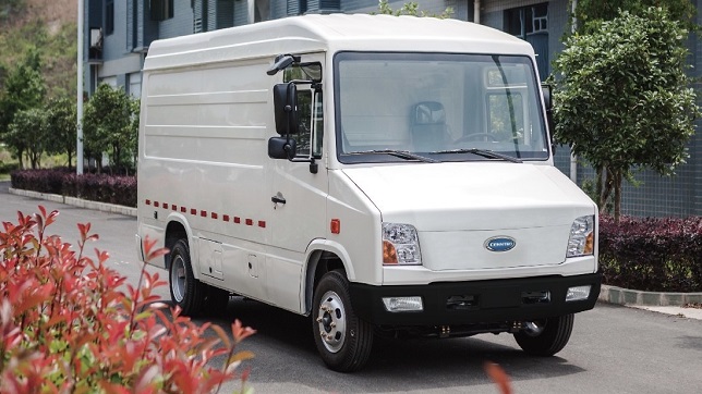 Cenntro Automotive unveils class 4 all-electric commercial vehicle