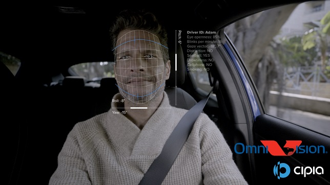 Cipia and OmniVision partner to bring industry’s first mass-market driver monitoring solution