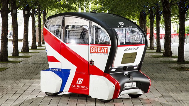 Aurrigo delivers autonomous vehicle technology to new £4m Milton Keynes 5G Create project