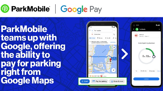 ParkMobile teams up with Google offering the ability to pay for parking right from Google Maps