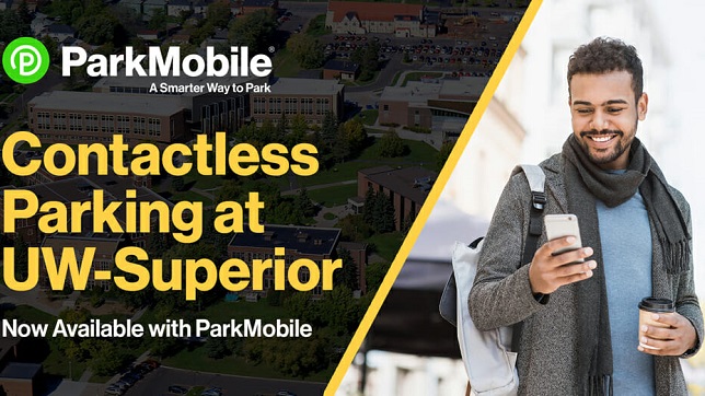 University of Wisconsin-Superior partners with ParkMobile for contactless parking payments on campus