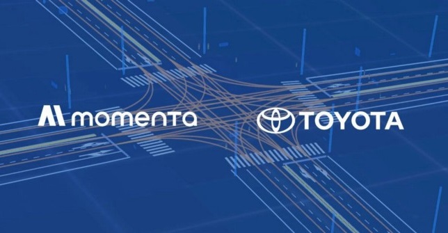 Momenta reaches strategic cooperation with Toyota to provide HD mapping-related autonomous driving technologies in China