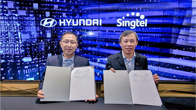 Hyundai Motor Company and Singtel MOU
