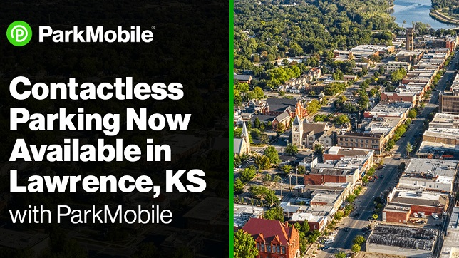ParkMobile to launch contactless parking payments in Lawrence, Kansas