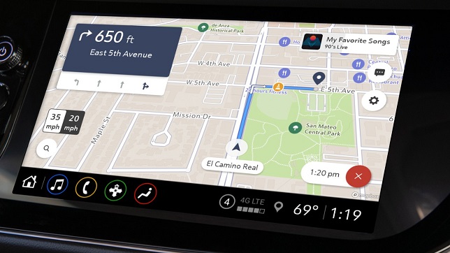 GM launches Maps+, an in-vehicle app-based navigation system