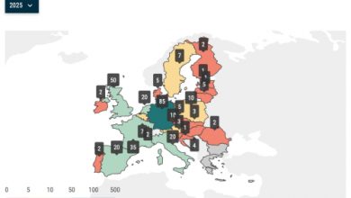 ACEA publishes interactive map showing hydrogen truck refueling stations needed in Europe by 2025 and 2030