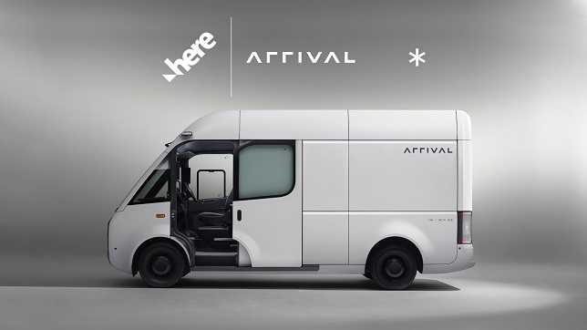 Arrival selects HERE SDK for its Electric Vehicles