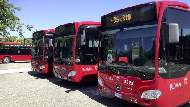 Mercedes-Benz delivers Citaro hybrid buses to the transport company Atac