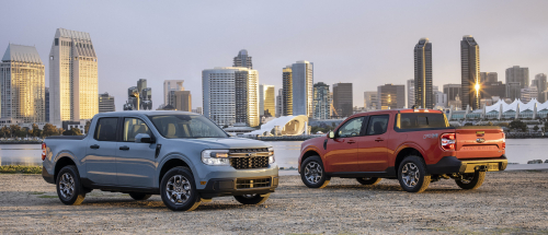 Ford unveils Maverick compact hybrid pickup truck starting at less than $20K