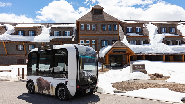 Beep launches Yellowstone's first autonomous shuttles with Local Motors