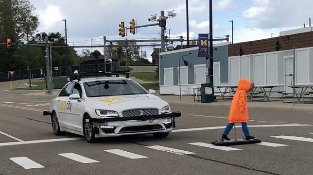 First demonstration of Mcity’s test concept for highly automated vehicles
