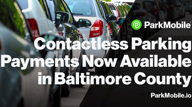 Baltimore County Revenue Authority now providing contactless parking payments with ParkMobile