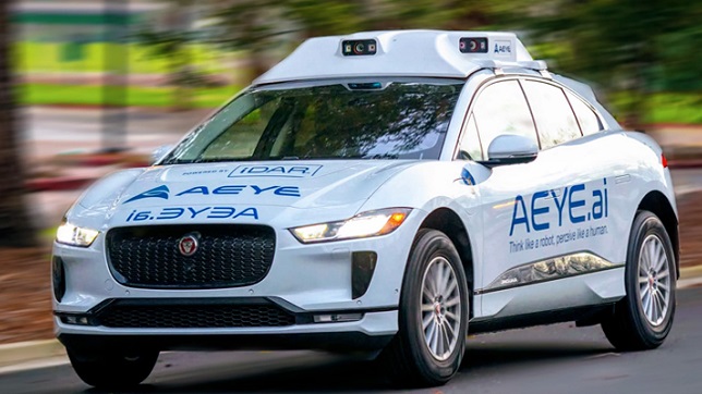 AEye’s intelligent LiDAR now available on the NVIDIA DRIVE autonomous vehicle platform