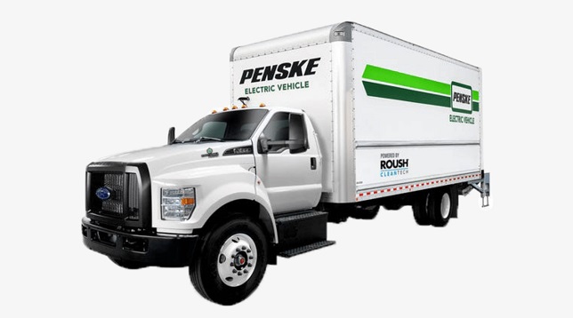 ROUSH CleanTech, Penske, and Proterra announce new collaboration for next-generation F-650 electric commercial trucks