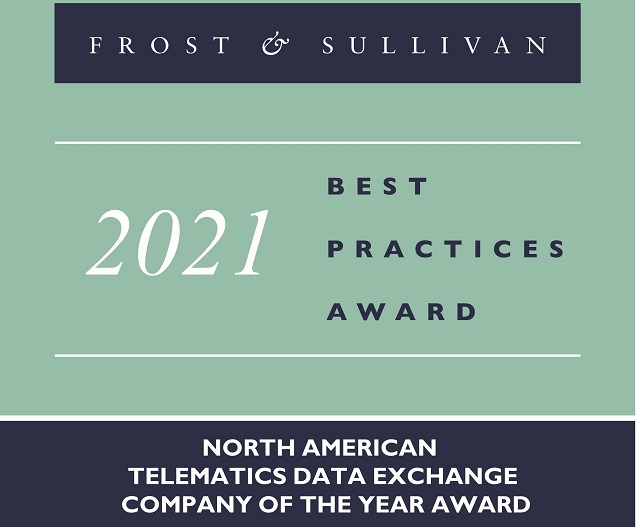 Verisk Analytics lauded by Frost & Sullivan for pioneering telematics data exchange for Usage-Based Insurance in North America