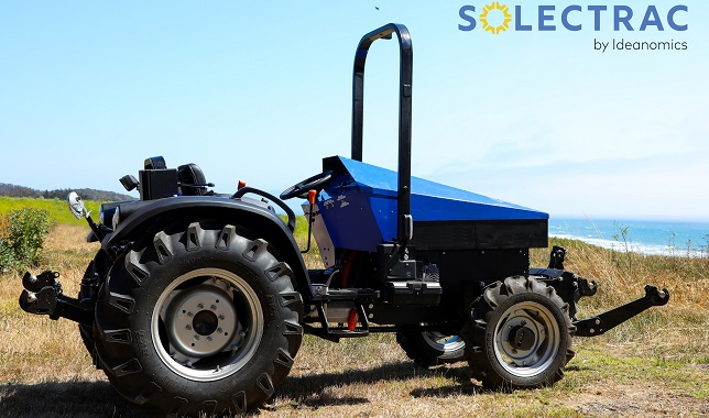 Solectrac, an Ideanomics Company, launches new e70N Electric Tractor, delivering to California vineyards and farms
