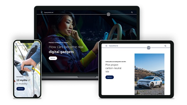 Volkswagen launches information platform for stories relating to the future of mobility