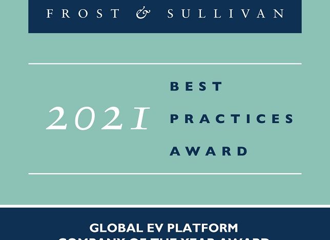 Frost & Sullivan awards REE Automotive 2021 Global EV Platform