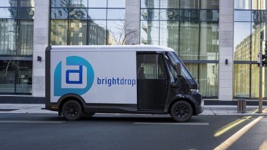 BrightDrop completes the record-setting build of its first electric light commercial vehicle; unveils new vehicle and inks deal with Verizon