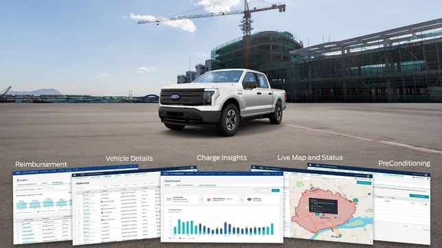 Ford Pro offers complementary services to help commercial customers manage electric, gas fleets, improve uptime