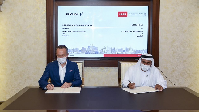 UAEU and Ericsson sign MoU at GITEX GLOBAL to develop and test 5G autonomous driving use cases