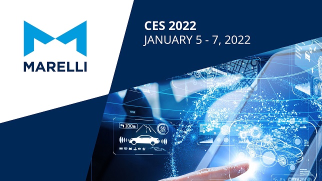 Marelli to showcase automotive solutions at CES 2022