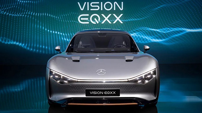Mercedes Benz unleashes Vision EQXX concept with 1,000 Km range at CES 2022