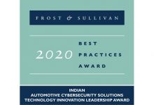 SecureThings lauded by Frost & Sullivan for addressing connected-vehicle cybersecurity challenges through continuous vehicle monitoring
