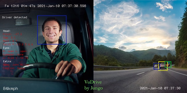 Jungo announces VuDrive - a complete AI video telematics solution