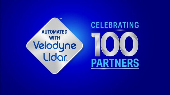 Automated with Velodyne program grows ecosystem to 100 partners
