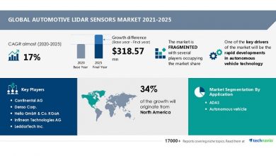 Automotive LiDAR Sensors Market: Segmentation by Application and Geography--Forecast till 2025