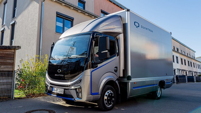 QUANTRON presents the QUANTRON QARGO 4 EV Light Truck for the first time and introduces its extended portfolio