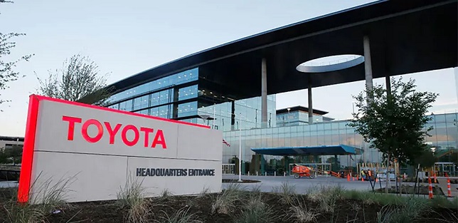 Toyota Motors acquired 2,753 patents in the U.S, recording a 2% drop from 2020