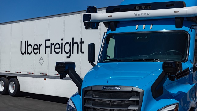 Waymo Via and Uber Freight partner to accelerate the future of logistics