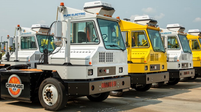 Orange EV unveils the e-TRIEVER™, the 3rd generation of its electric yard trucks