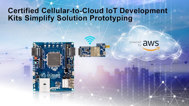 Renesas launches cellular-to-cloud IoT development platforms powered by RA and RX MCU families