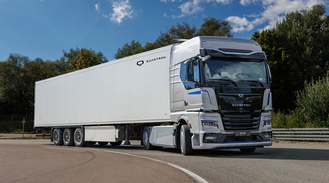 QUANTRON to unveil first hydrogen fuel cell truck equipped with Allison eGen Power® electric axle